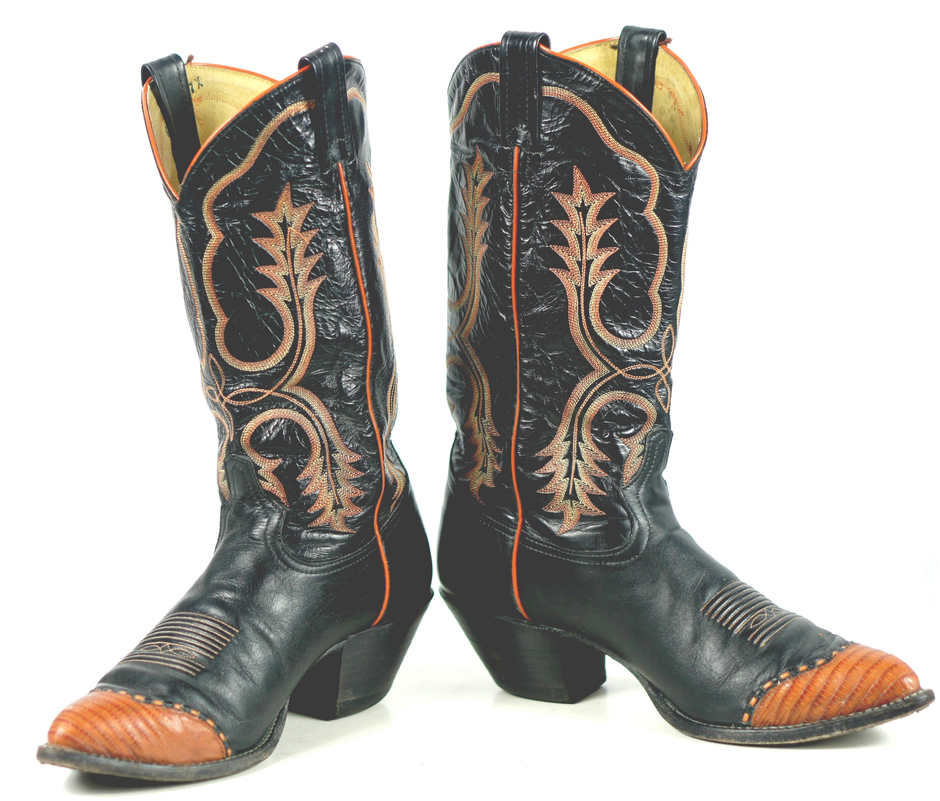 tony lama western boots size not readable