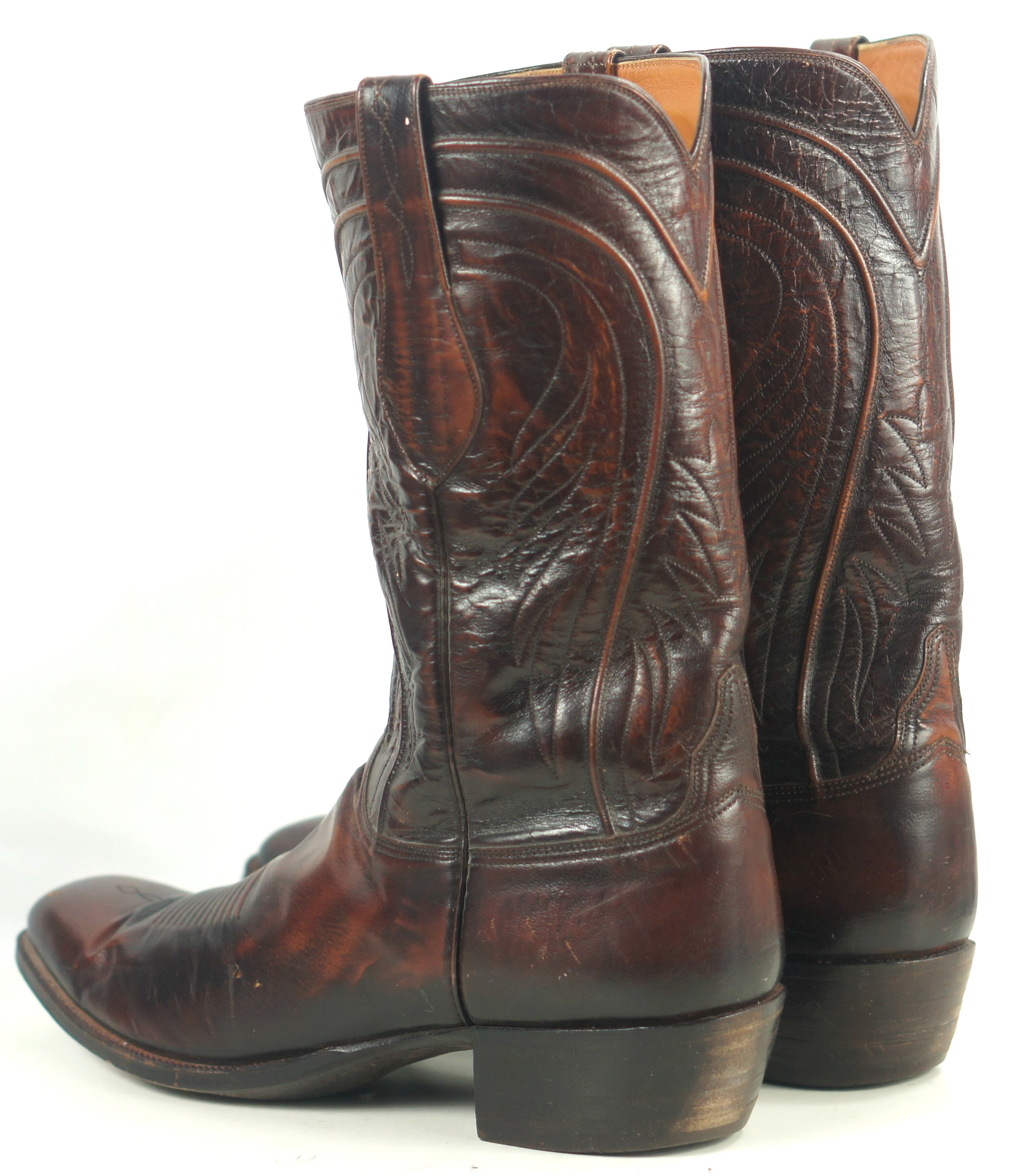 lucchese-san-antonio-vintage-80s-us-made-brown-cowboy-boots-french-toe