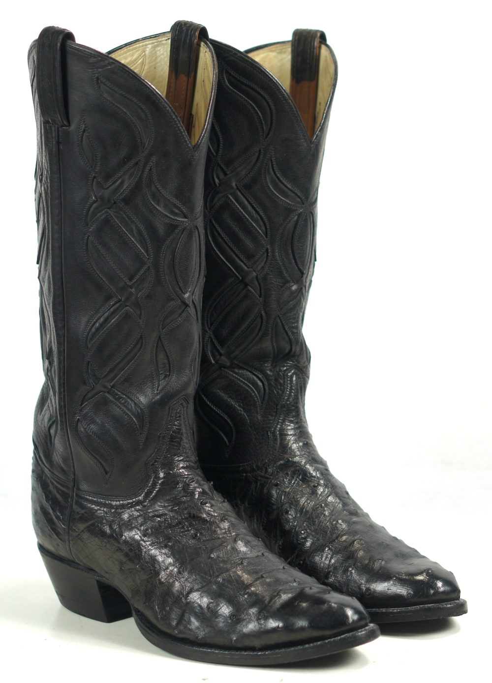 Lucchese Alligator Brown Cowboy Western Boots Vintage San Antonio TX ...