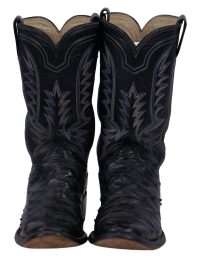 ML Leddy Vintage Full Quill Ostrich Cowboy Western Boots Custom Handmade Women 8 (9)